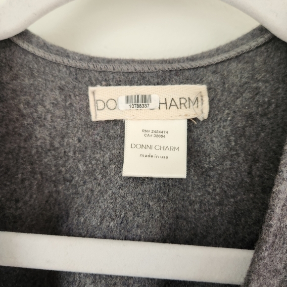 Donni Charm Poncho Wool and Rabbit Fur Cape - Picture 5 of 9